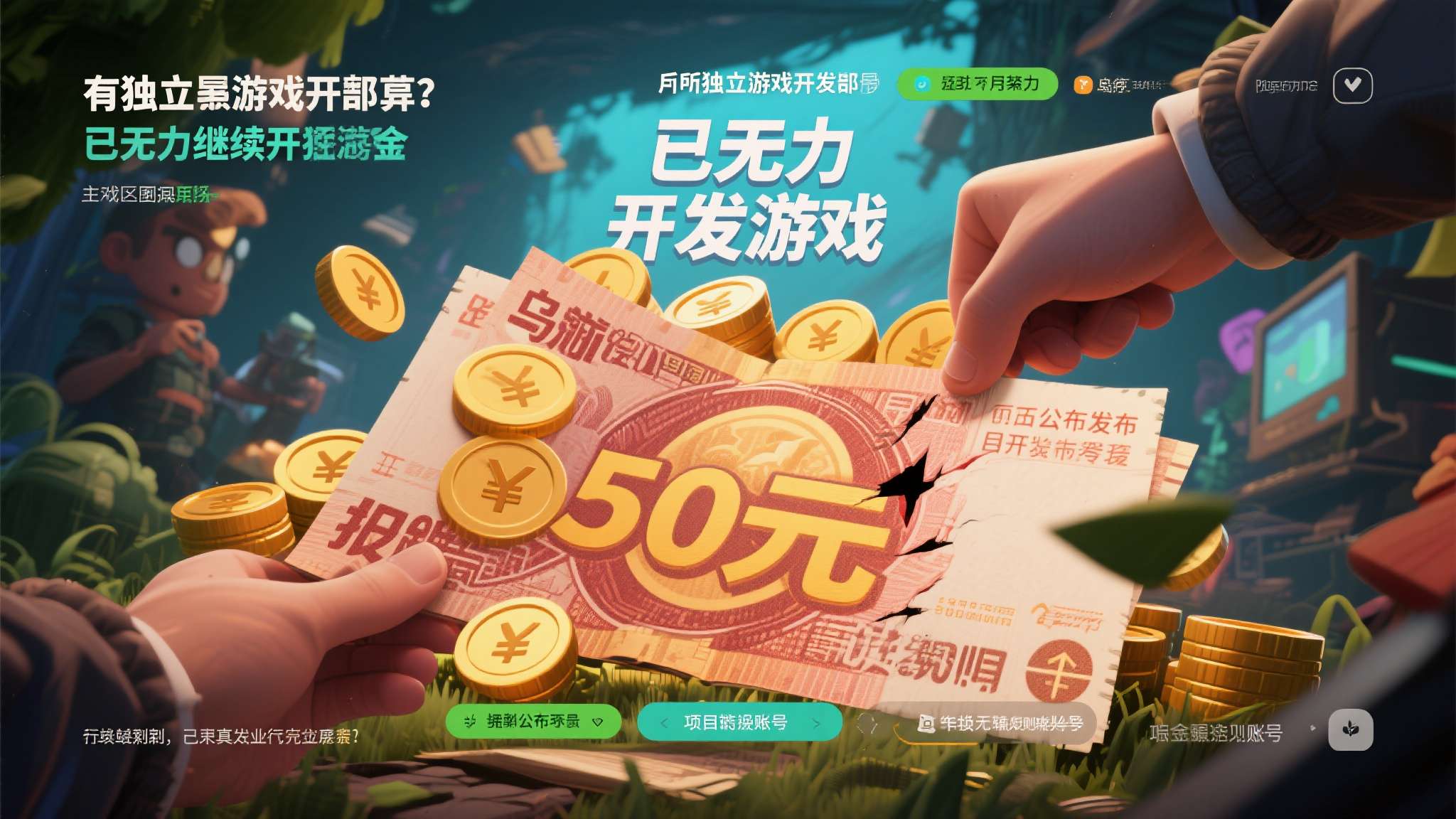 一场令人瞠目结舌的乌龙事件正在游戏圈疯狂发酵——某独立游戏开发商历经数月努力，成